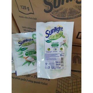 Set 5 gói Nước rửa chén Sunlight 120g