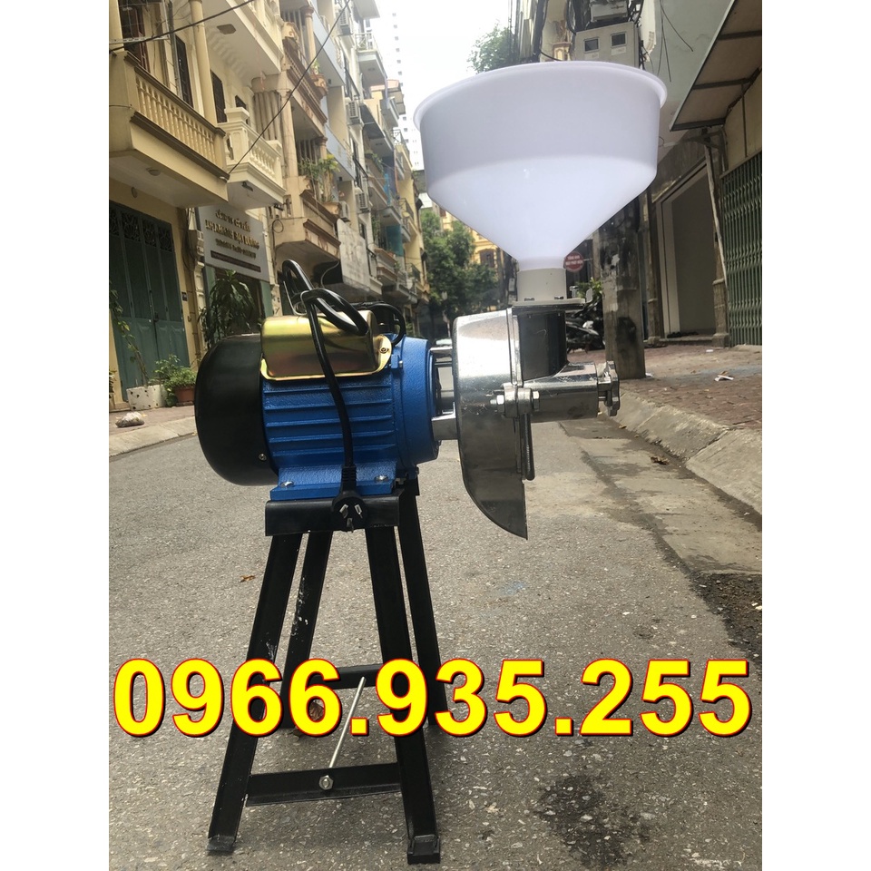 Máy xay bột gạo nước đỗ tương gạo khô bằng cối đá làm bánh cuốn, bún, phở