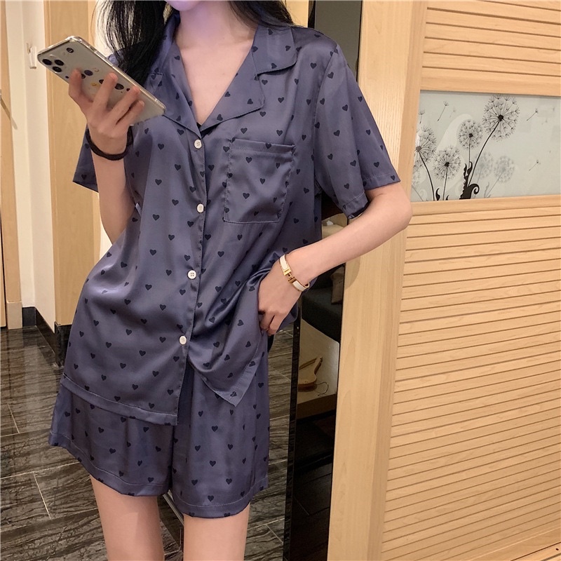 BỘ NGỦ  PYJAMAS ĐÙI TRÁI TIM NHÍ