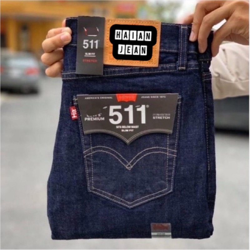 Quần bò nam Quần jean nam slimfit đẹp Ống đứng cao cấp thời trang vnxk Jeans co dãn HAIAN JEAN