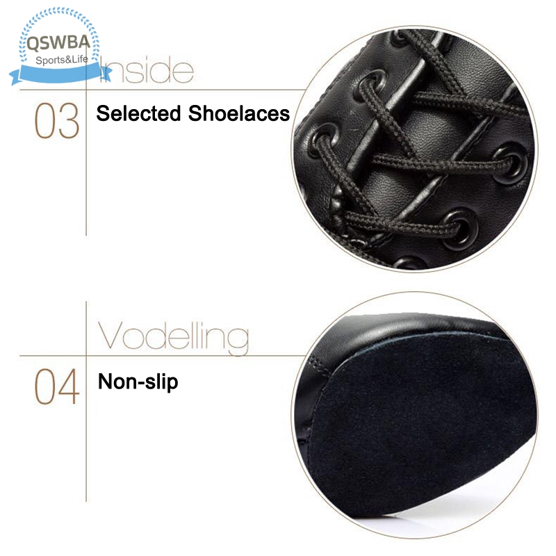 Giày da cao cấp thời trang, giày khiêu vũ tập thể dục đế mềm, đế giữa, thích hợp cho nam và trẻ em khiêu vũ Latin