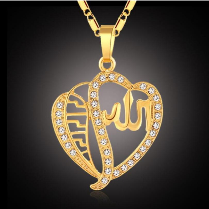 Vòng cổ Mặt Trái Tim Đính Đá 2022 Thời Trang