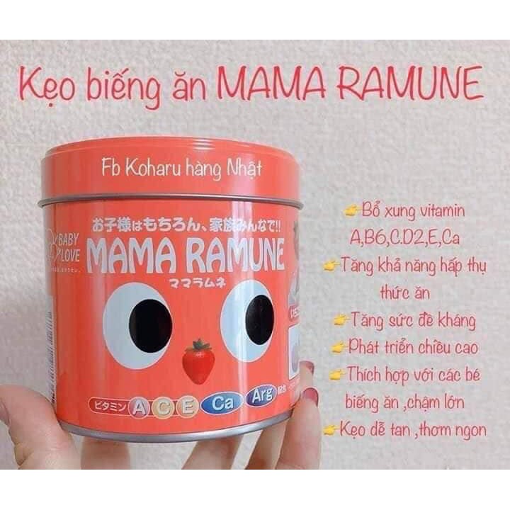 Biếng ăn Mama Ramune biếng ăn tâm lý ở trẻ em giúp ăn ngủ ngon tăng cân sức đề kháng cam kết an toàn cho bé