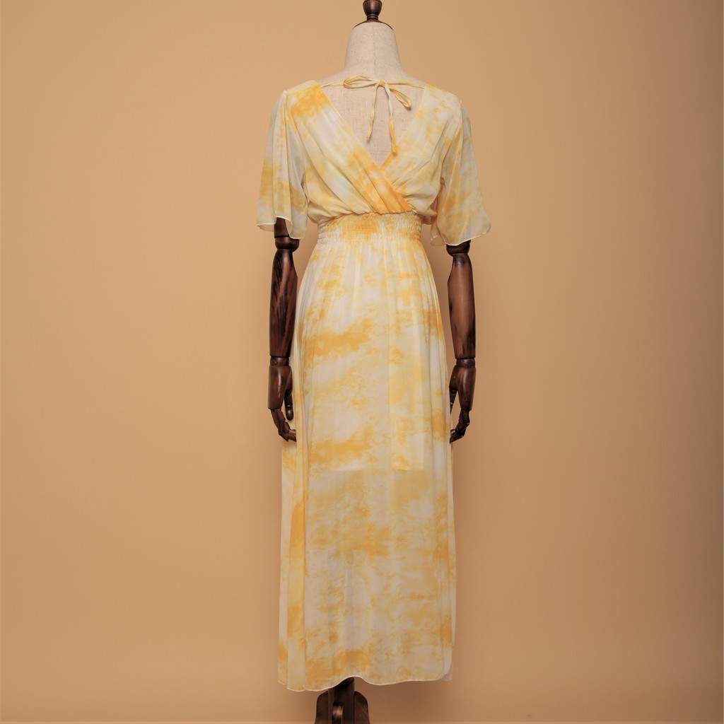 Đầm maxi voan loang màu IFU 2451 | BigBuy360 - bigbuy360.vn