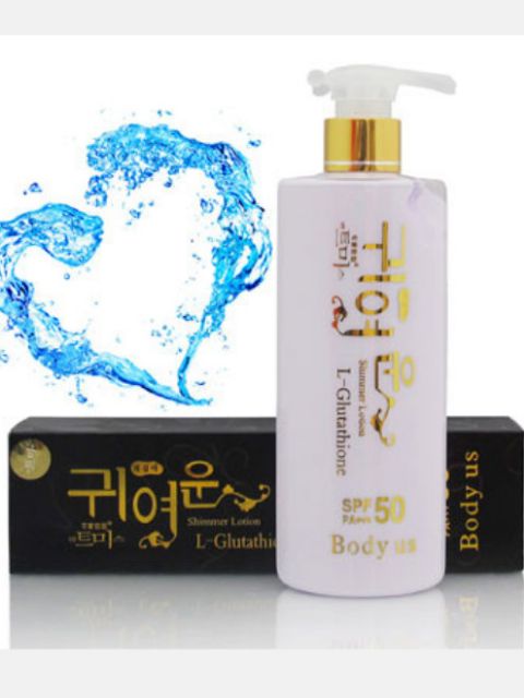 #Kem_dưỡng_trắng_da_L-#Glutathione_Hàn_Quốc_Body #Us_SPF_50_PA