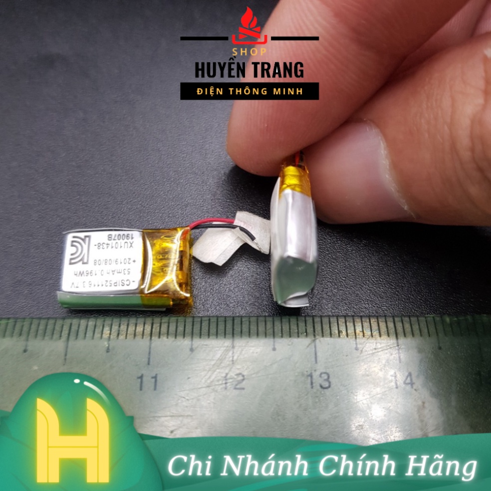 Pin sạc 3.7V 53mAh 220mAh 350mAh xuất hàn Pin camera ghi âm bluetooth bút cảm ưng - Shop Bảo Anh