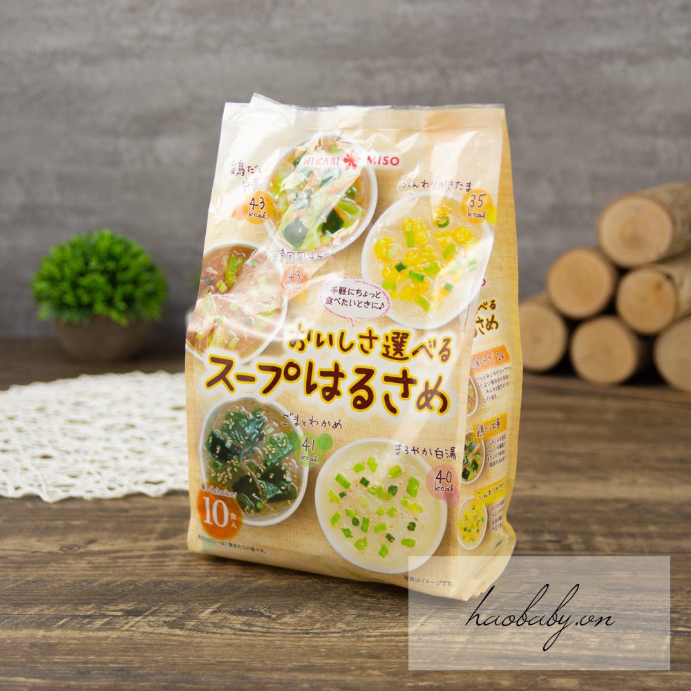 Miến ăn dặm HIKARI MISO Nhật Bản loại 10 / 12 gói