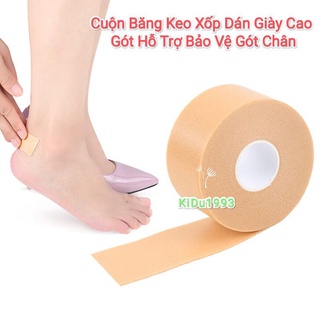 Cuộn Băng Keo Xốp Dán Giày Cao Gót Hỗ Trợ Bảo Vệ Gót Chân
