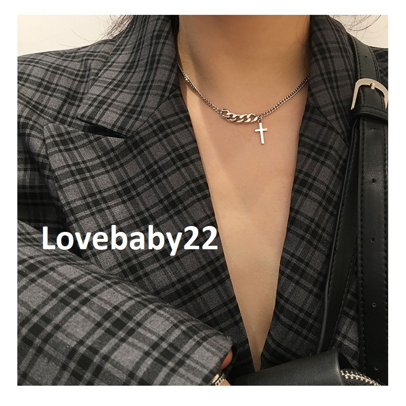 Dây chuyền thánh giá FT xích to nhỏ nam nữ