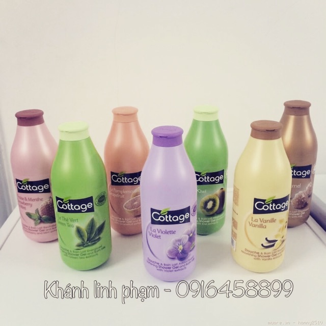 Sữa tắm cottage 750ml