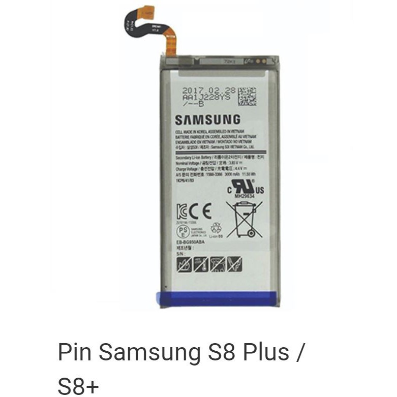 Pin Samsung S8/ S8 Plus