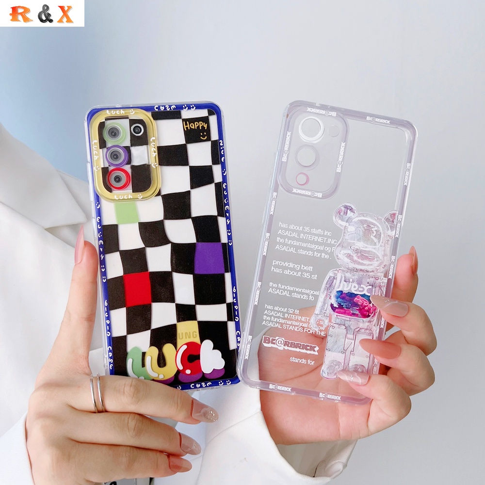 Ốp Điện Thoại TPU Dẻo Họa Tiết Kaws Cho Infinix Note 12 G96 Hot 11S NFC 11 Play Hot10Play 9Play Smart 5 Hot11 10T 10S Hot8 Hot9 Note 10 Pro X