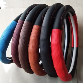 Bọc vô lăng ô tô microfiber cao cấp, bọc da vô lăng thông khí version 4 size 38