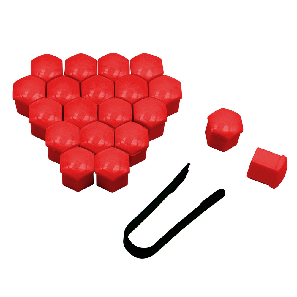 Mới Set 20 Nắp Đậy Bảo Vệ Ốc Vít Bánh Xe Ô Tô Chống Bụi