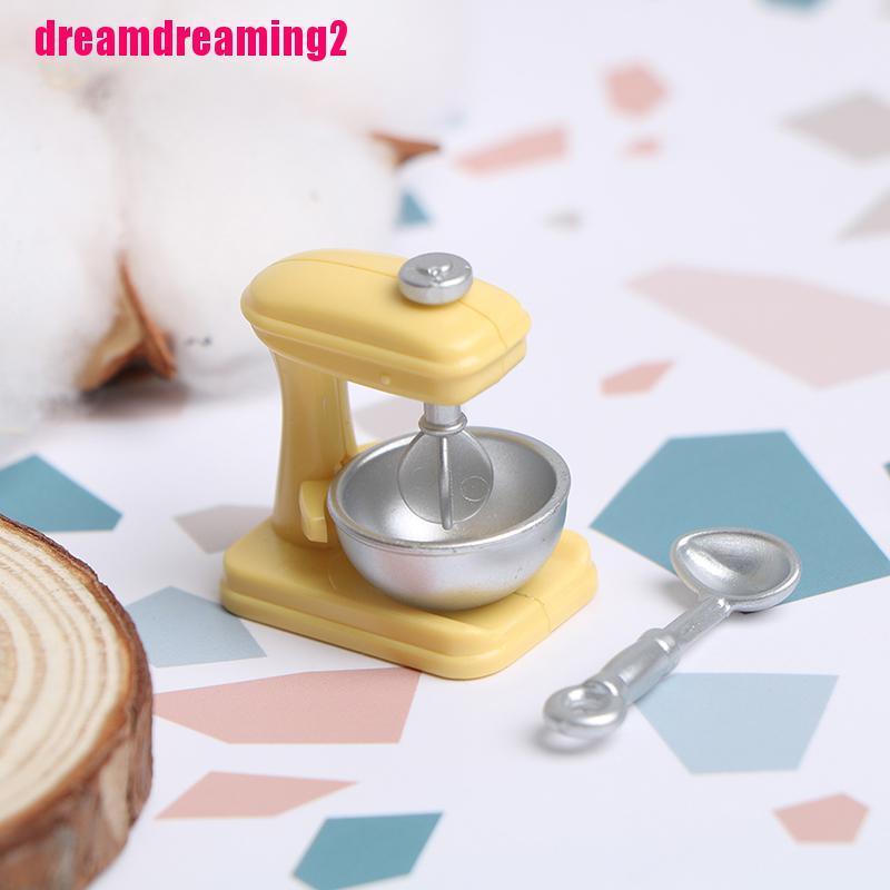 Bộ Đồ Chơi Máy Trộn Thực Phẩm mini Trang Trí Nhà Búp Bê