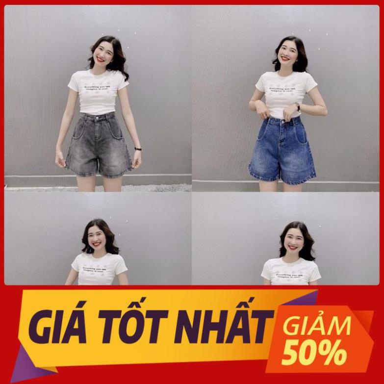 Quần jean lửng ngố ống rộng 7010, kèm ảnh thật ở cuối !