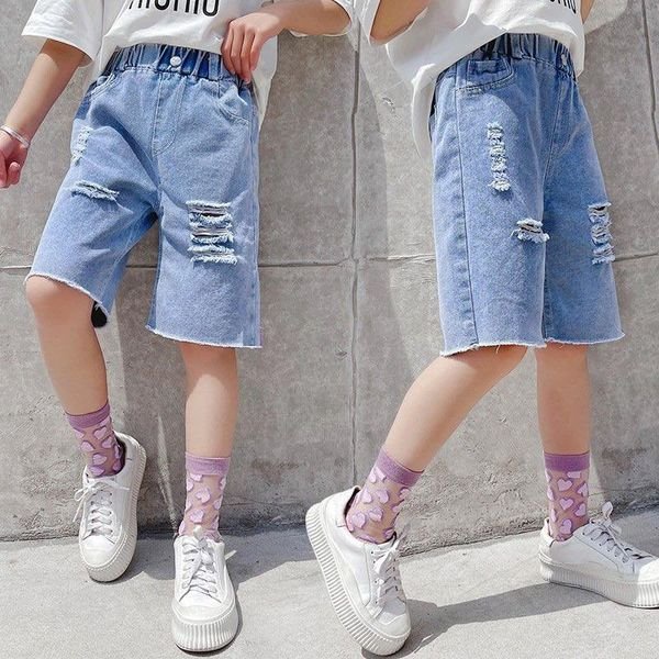 Quần jeans ngố cho bé gái size đại Thời trang trẻ em BEESHOP H22066