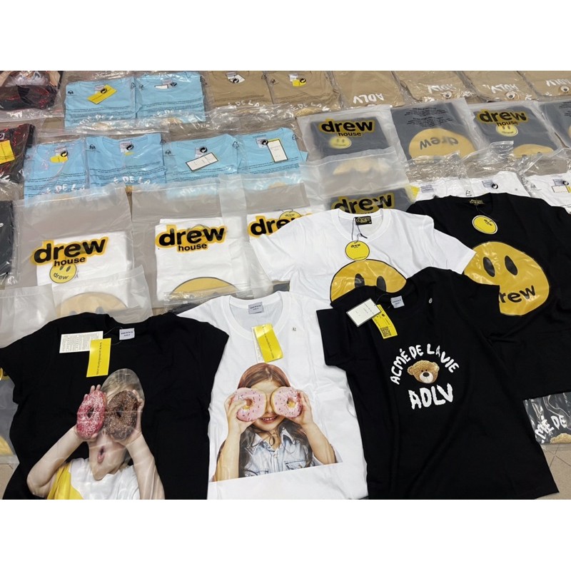 áo thun unisex 𝔸𝔻𝕃𝕍 em bé bánh donut M53