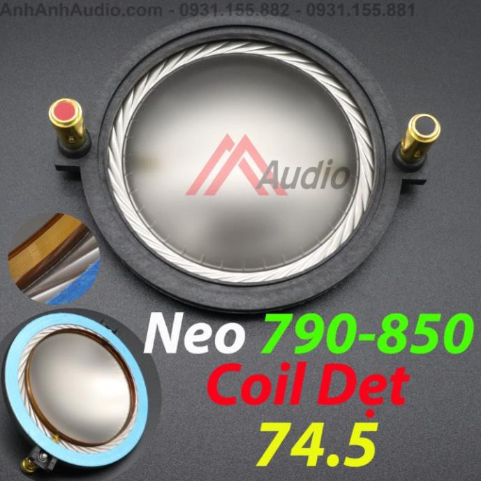 (BÁN CHẠY) Coil Loa Treble 850 Neo - Dây Dẹp 74.5 - Giá 1 Cái