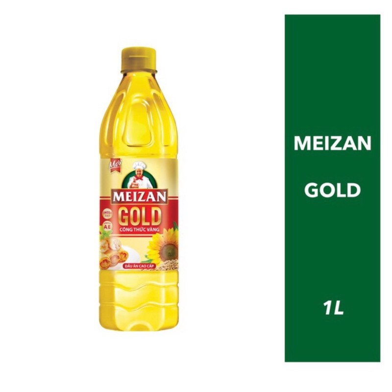 DẦU ĂN MEIZAN GOLD CHAI 1L