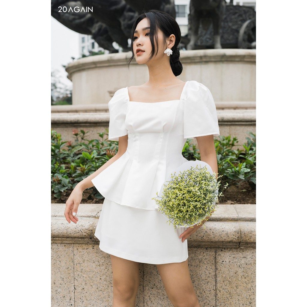 [Mã WABRM50 giảm 15% đơn 99k] Áo sơ mi Xòe Gấu 20Again ASA1460 | BigBuy360 - bigbuy360.vn