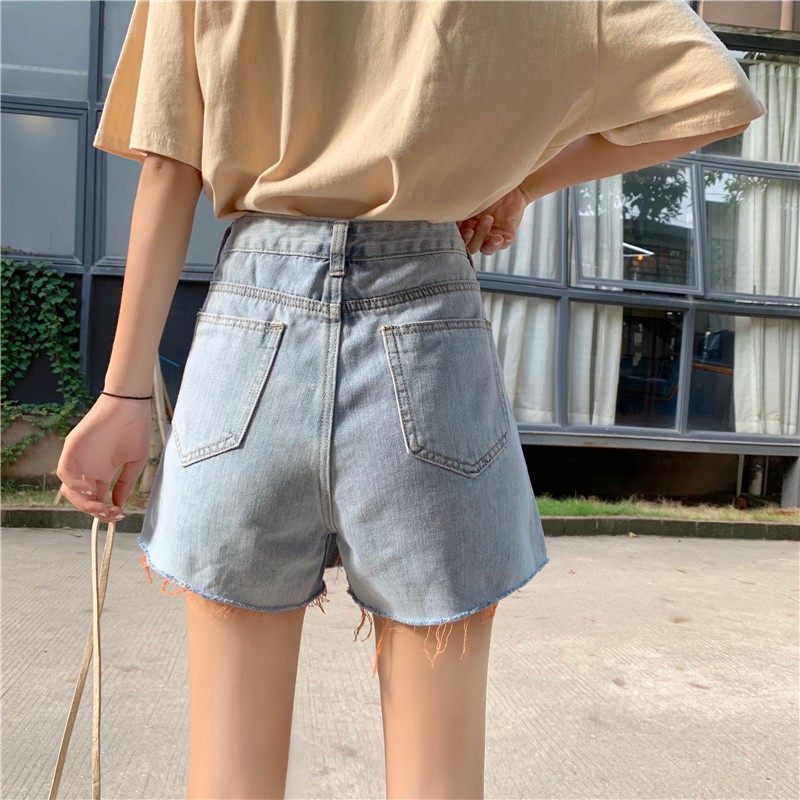 Quần Shorts Jeans Giả Váy