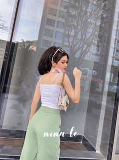 QUẦN ỐNG RỘNG LƯNG CAO