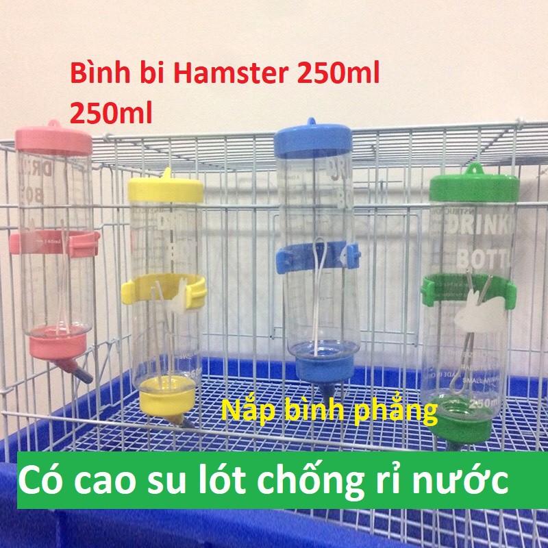 Combo 20 bình bi Hamster đựng nước cho chuột Hamster, sóc, bọ, vẹt, thú cưng