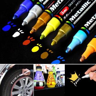 Waterproof Pen Car Tyre Tire Tread Rubber Metal Permanent Paint Markers Graffiti Oily Marker Pen Faddish