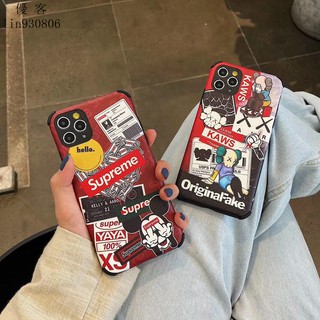 Ốp Điện Thoại Họa Tiết Hoạt Hình Mickey kaws Dễ Thương Cho Apple 13 iPhone12 XR XS 11 13Pro 13ProMax