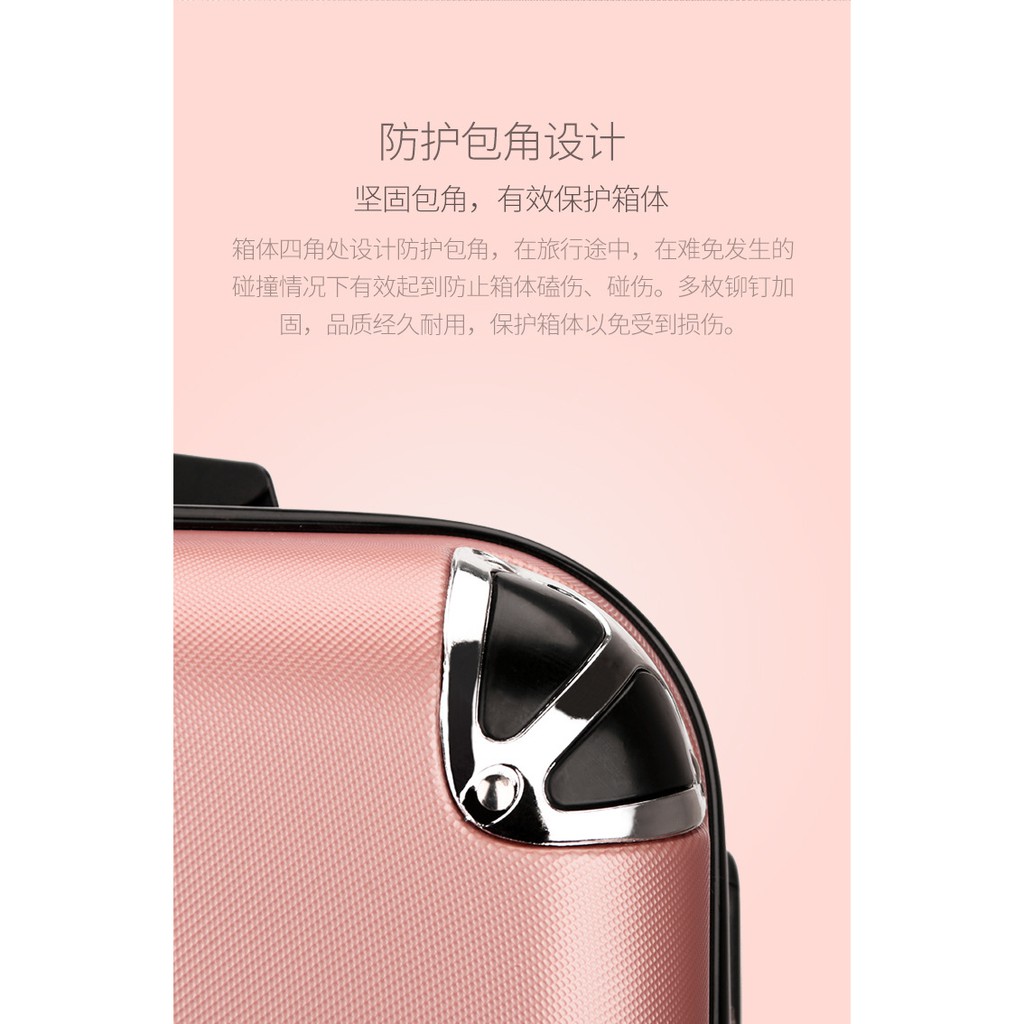 Vali Kéo Du Lịch ABS+ PC, chống bể chống va đập, đúng hàng xịn nhựa an toàn