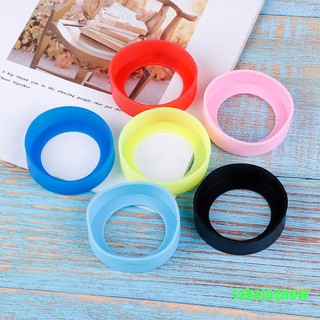 Vỏ bọc bình nước hình tròn bằng silicon chống trượt 6.5cm