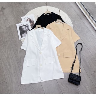 Khoác vest blazer basic