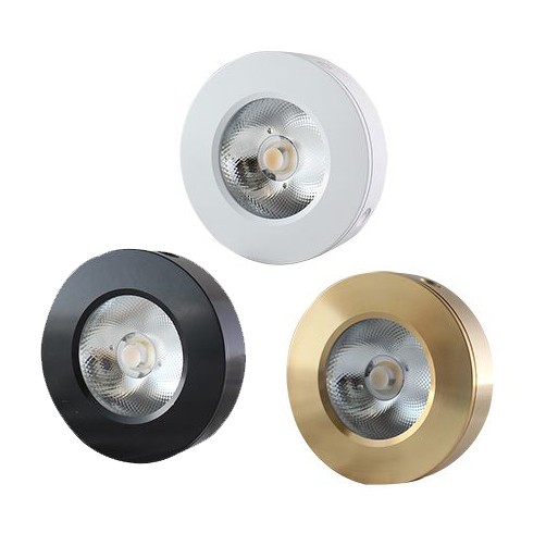 Đèn Led Rọi Ốp trần COB 5W (Ø75) - Bậc thầy trang trí tủ kệ, cầu thang.