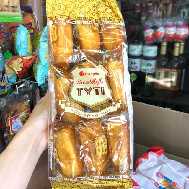 Bánh Mì Mềm Tyti Tràng An 162g 9 cái x18g