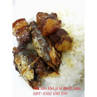 COMBO 5KG CÁ NỤC hấp khô ngon, vị hơi mặn