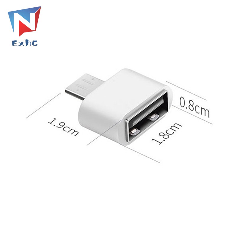 ExhG❤❤❤High quality Type-C OTG Adapter USB3.1 to USB2.0 Type-A Connector for Samsung S8 Huawei Mate9 Phone @VN