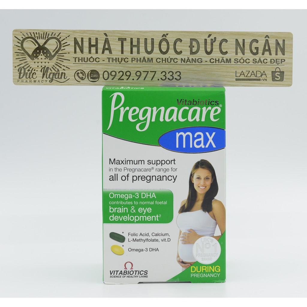 Pregnacare Max Vitamin tổng hợp, Omega 3 cho bà bầu