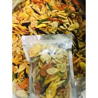 Trái cây thập cẩm sấy khô, khẩu xén