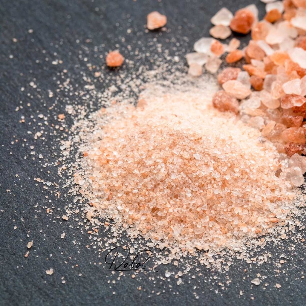 Muối hồng Himalayan nguyên chất Daba Hũ 150g - Nấu ăn, ăn kiêng, tắm ngâm chân thải độc tố, tẩy tế bào chết