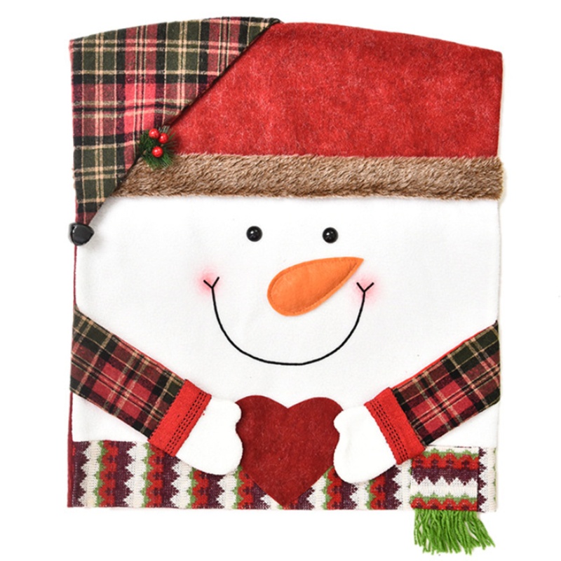 Áo bọc lưng ghế phong cách Giáng sinh dễ thương