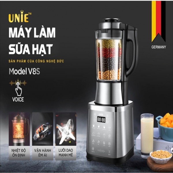MÁY LÀM SỮA HẠT UNIE V8S