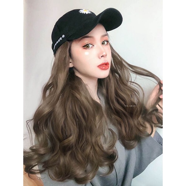 Tóc giả nữ, mũ , nón ( nón hoa cúc )