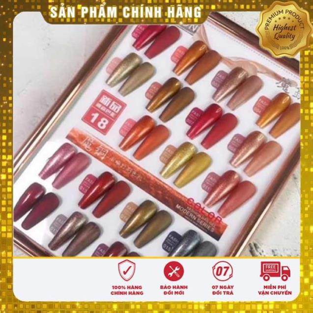 Sét thạch nhũ giả bột 18 chai sơn móng