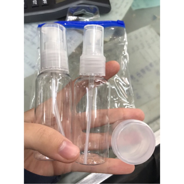 Lọ/ Hũ Nhựa Chiết Trong Suốt Tiện Lợi 50ml