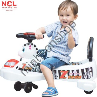 Xe lúc lắc Nhựa Chợ Lớn Con Ngựa (Không Nhạc) – M1342A-X3B minhsonshop