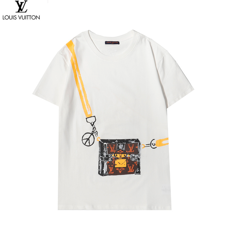 Áo Thun Tay Ngắn In Chữ Trẻ Trung Cho Nam Nữ