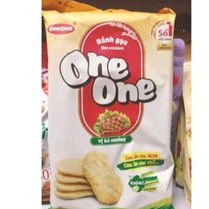 (HSD: T03 /2022) Bánh gạo One One vị mặn 150g