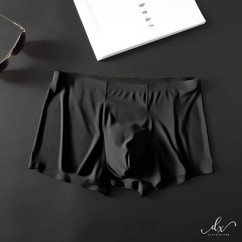 Quần Sịp Đùi Nam Lụa Lạnh, Siêu Mỏng, Kháng Khuẩn - Quần Lót Đùi Nam Cao Cấp Nhật Bản| MILMUMU