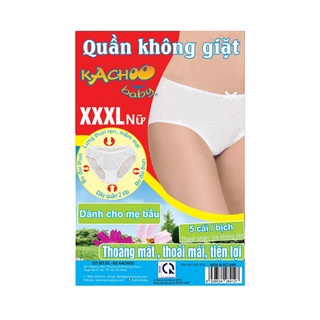 5 Quần lót giấy mặc 1 lần dành cho phụ nữ sau sinh, chu kỳ kinh, du lịch/dã ngoại/công tác